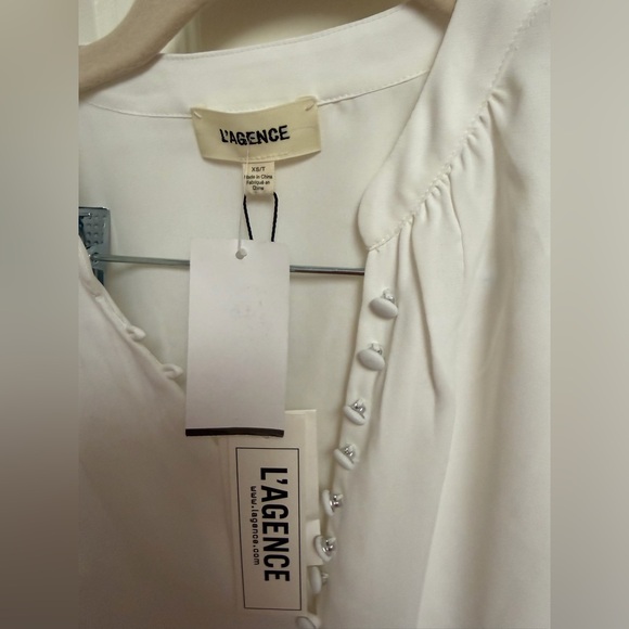 L’Agence Ava Blouse Size XS - Picture 8 of 9
